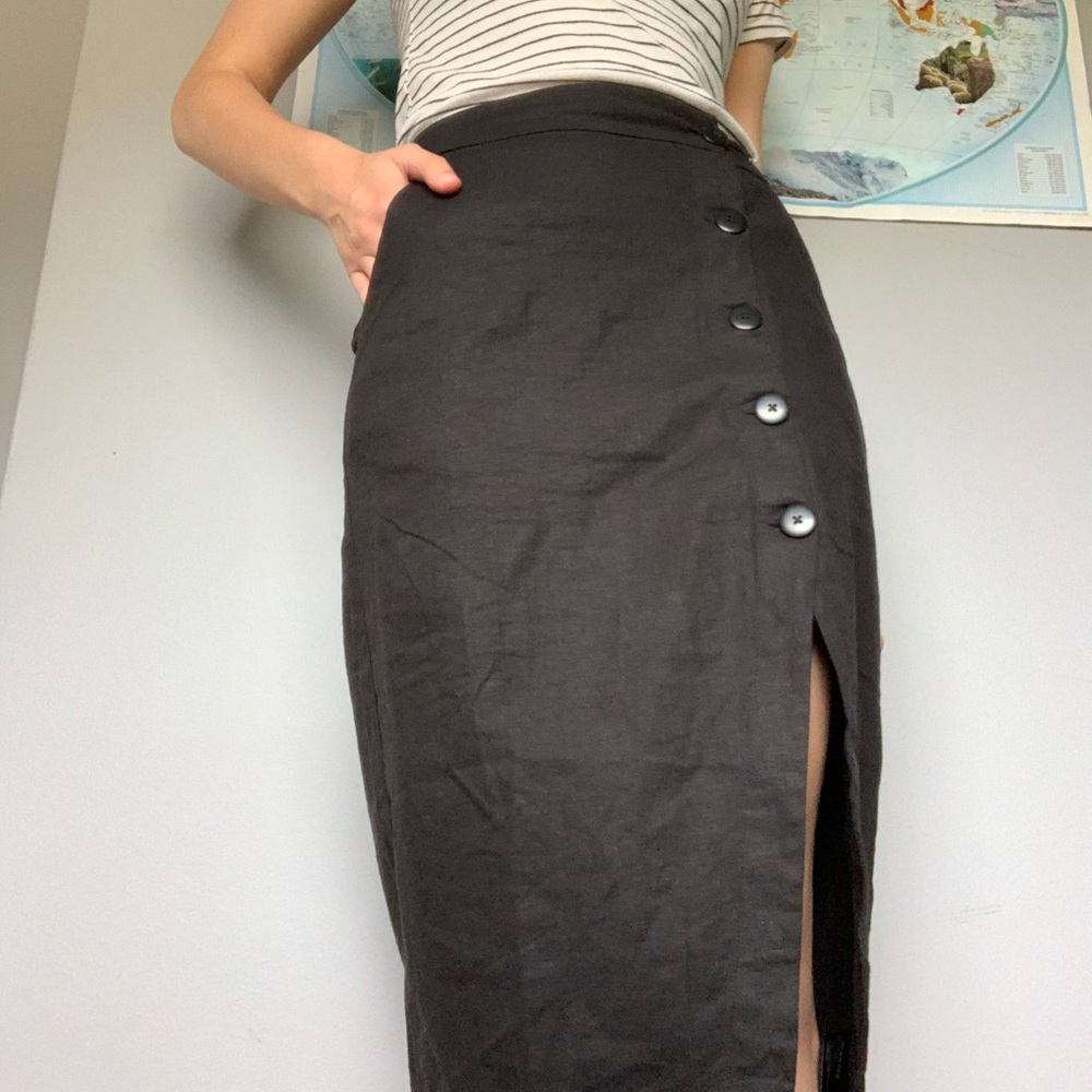 Urban Outfitters Button Up Skirt